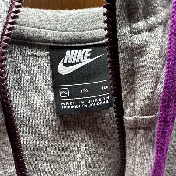 Nike Zip-Up Track Jacket Top - Picture 3 of 4